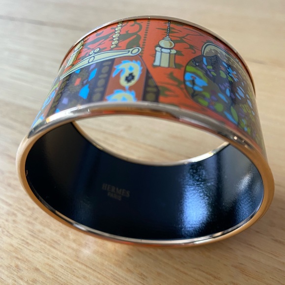 HERMES | Genuine enamel bracelet - Picture 6 of 13